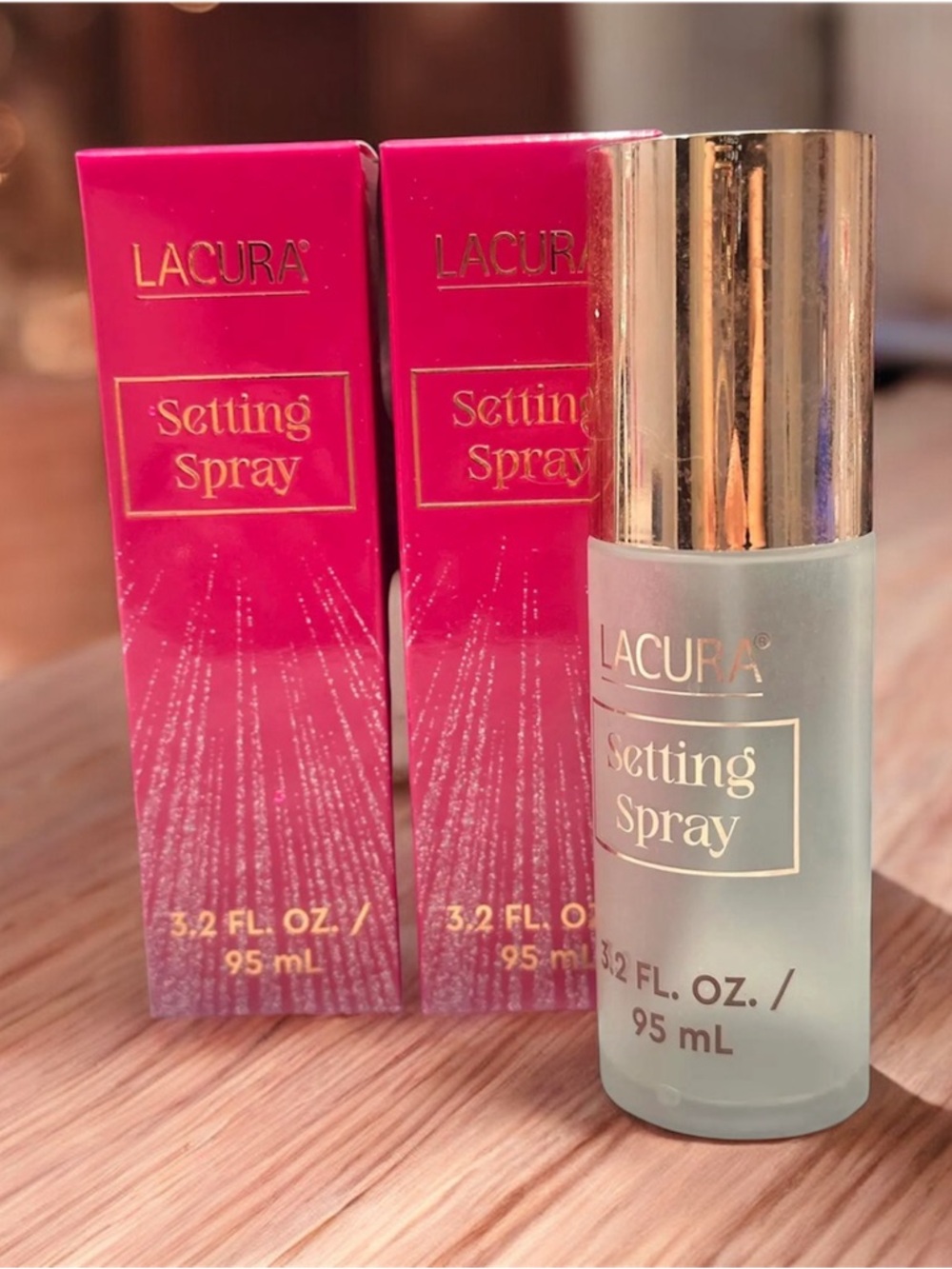 LaCura Makeup Setting Spray —2 Sets
